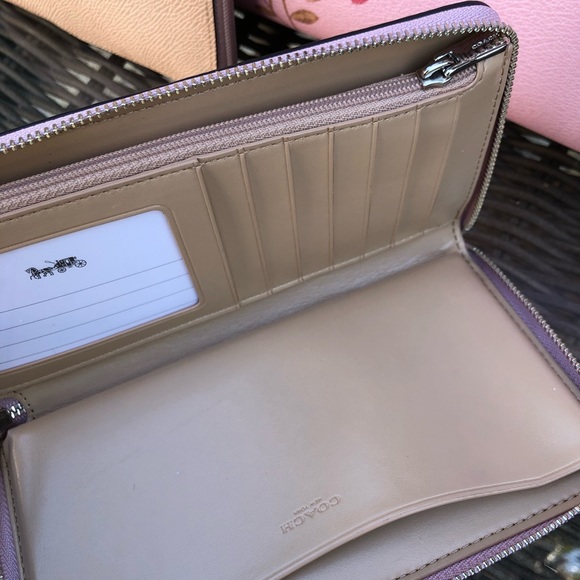 NWT Coach Floral reversible Tote&wristlet&wallet - Picture 3 of 8